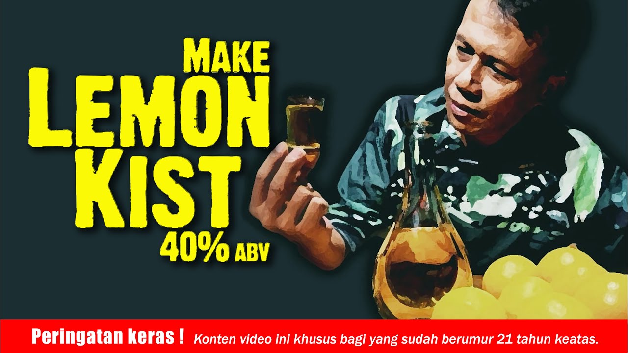 Make Lemonkist Vodka 40% ABV | SIMPLE & EASY