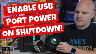 How To Turn On Or Off USB Ports On Shut Down ASROCK Motherboards screenshot 4
