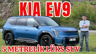 YENİ KIA EV9 SUV YEDİ KOLTUKLU ELEKTRİKLİ 4x4 / TASARIMCISI TÜRK!