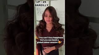 🔥 Global Hair Colour + Face Frame Highlights | Perfect New Look ✨ #ytshorts #shorts