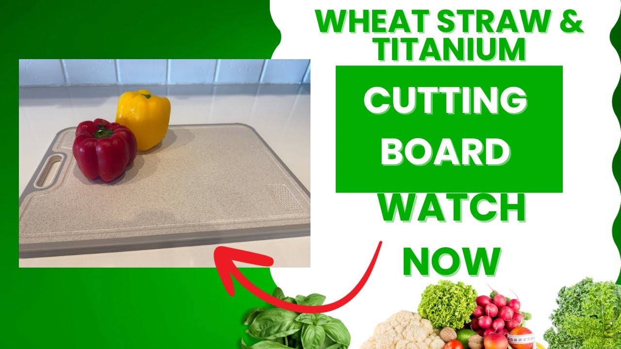 TBFWiCO Titanium Cutting Board Review | Dual-Sided, Scratch-Resistant & Easy-Clean Kitchen Board