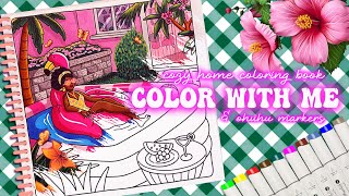 COLOR WITH ME - Cozy Home Coloring Book