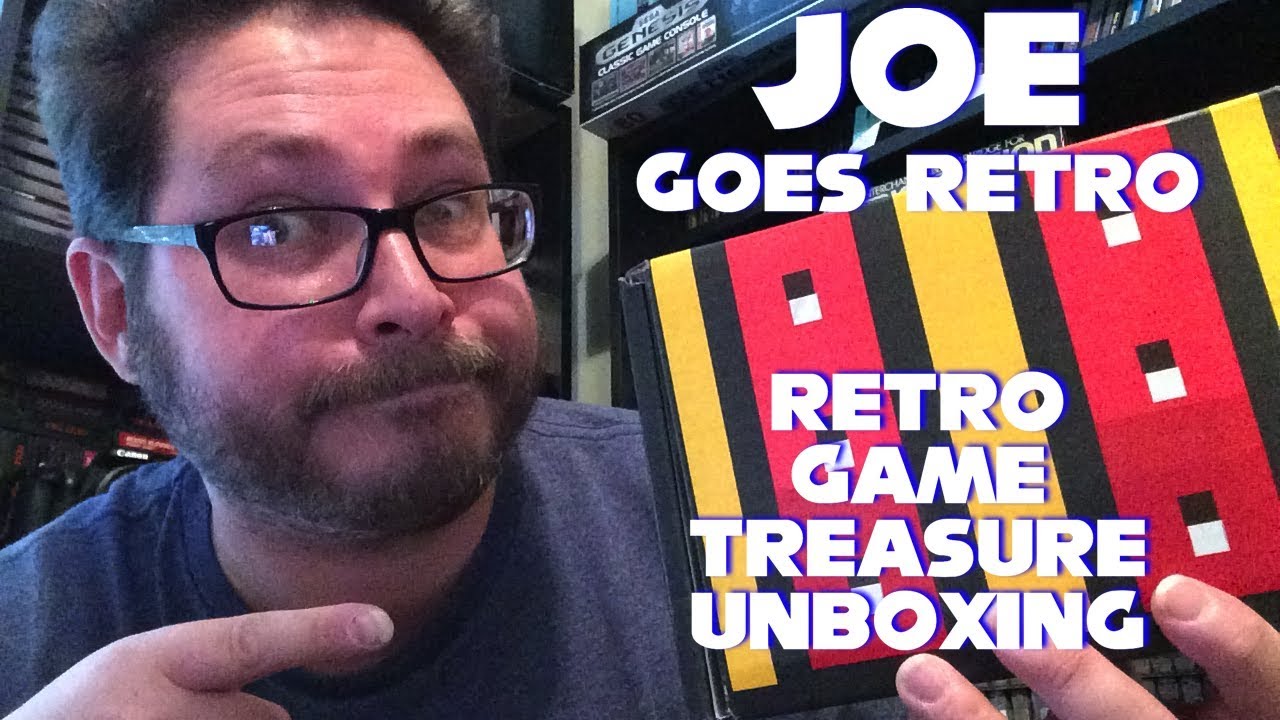 Retro Game Treasure Unboxing Ep. 16 December 2017 Joe Goes Retro