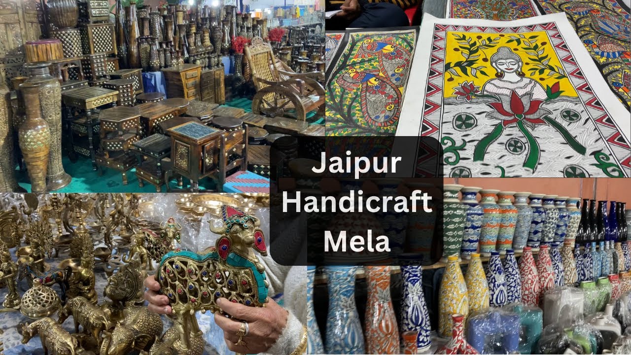 Jaipur Handicraft Mela Jaipur shopping experience Pottery and furniture market Shally