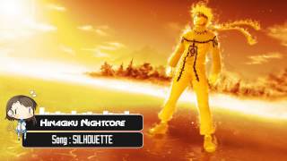 Nightcore - SILHOUETTE [Naruto OP16]