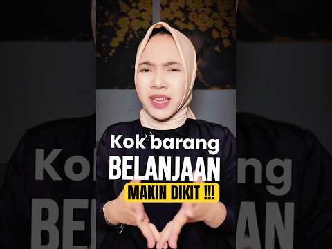 Gaji ngga naik, malah belanjaan makin dikit 😪