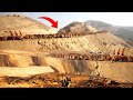 Thousands of Chinese Heavy Equipment Flatten 700 Mountains in an Instant!