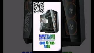 Gabinete Gamer Aigo Darkflash com 4 Fans ARGB