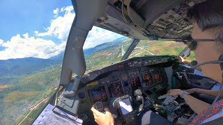 INDONESIA’S MOST DIFFICULT APPROACH // RUNWAY 12 JAYAPURA // IT’S SURROUNDED BY HILLS