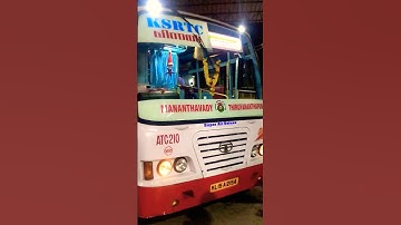 KSRTC Minnal Bus❤️ #ksrtc #minnal #bus #travel #shorts #trending #viralvideo #ytshorts #shortvideo