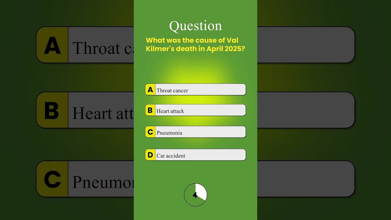 Val Kilmer's Cause of Death Revealed  The Tragic Loss of a Hollywood Icon