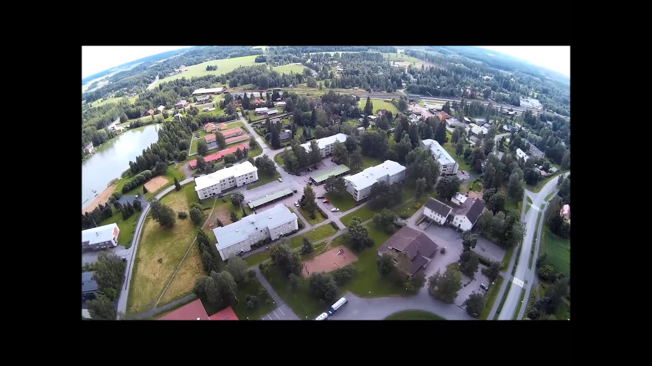 Saviseutua yläilmoista: Humppilan keskusta