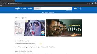 YCL Tutorial - hoopla and eBooks