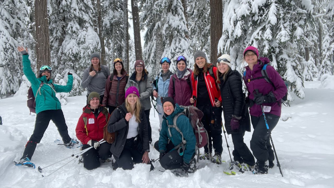 2023 Snowshoeing Mt Hood Twin Lakes YouTube