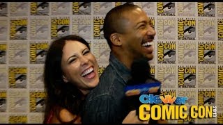 Charles Michael Davis Talks The Originals Love Triangles + Trust Fall! 2013 Comic-Con