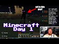 Mine Kampf Day 1 (First Time Playing Minecraft)