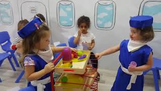 GrandMa 1  Transportation Theme - Airport Role Play