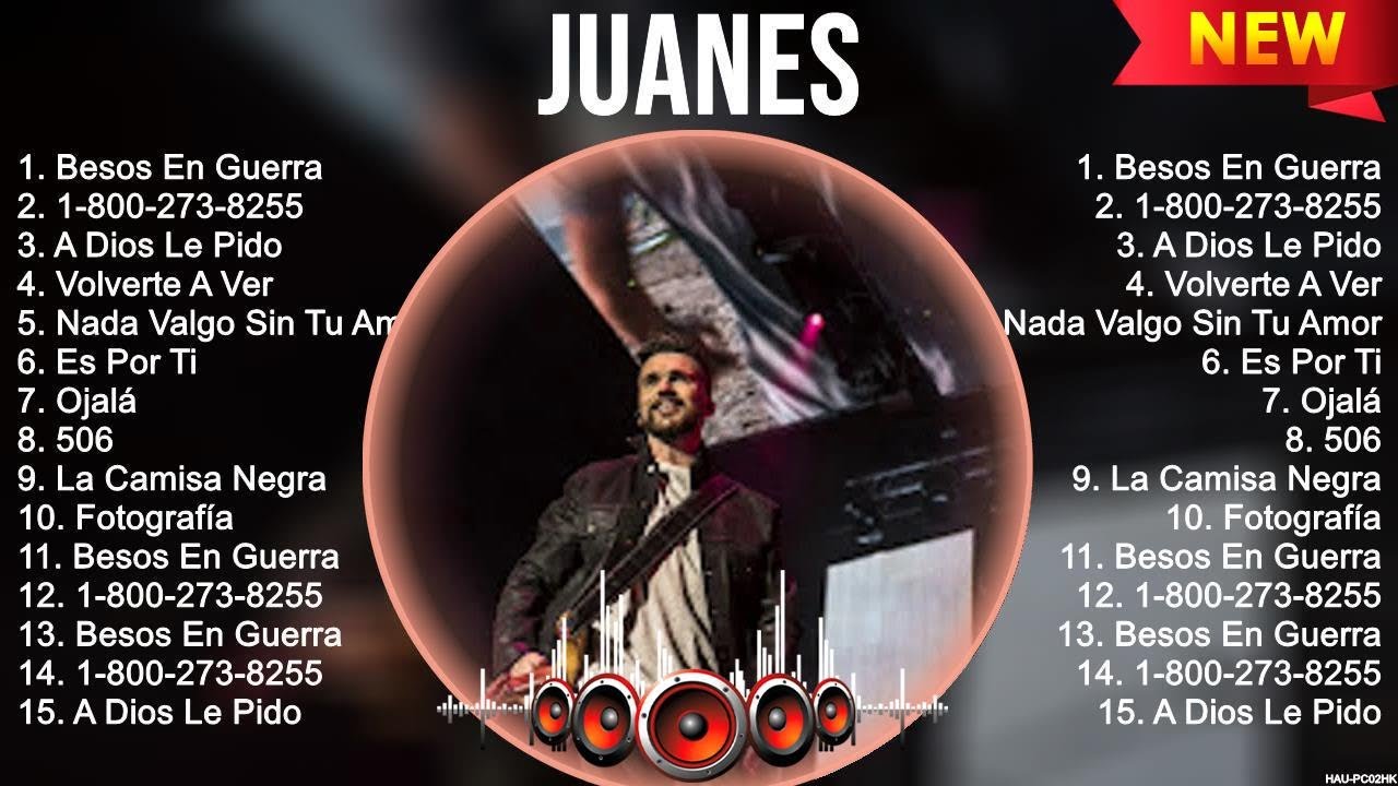 juanes europa tour 2023 canciones