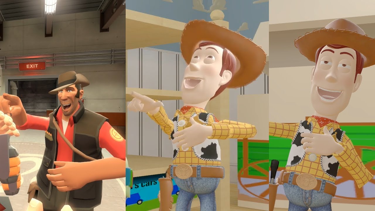 Buzz Look An Alien (SFM remake) evolution