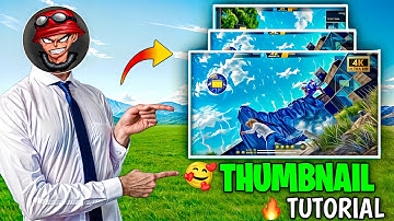 How To Make Thumbnail Like 🔥| Zerox FF Jaisa Thumbnail Kaise Banaye