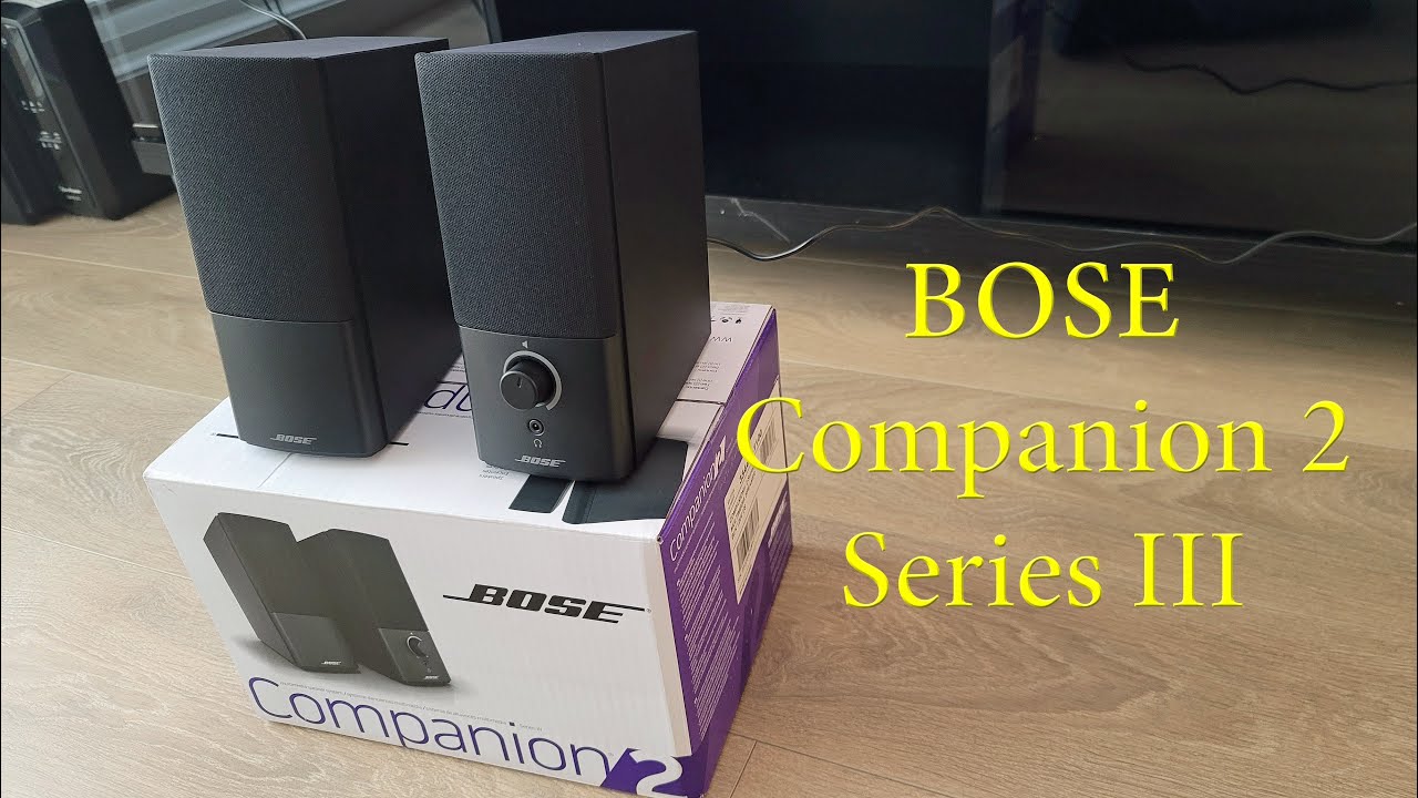 Bose Companion 2-III - купить компьютерные колонки: цены, отзывы