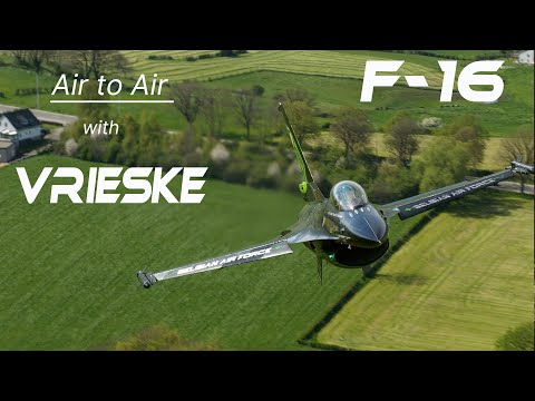 F-16  4K UHD  Air to Air with "Vrieske"  & his Dream Viper  04/05/2023 Versie 4