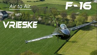 4Kᵁᴴᴰ  Air to AIR F16   with 'Vrieske'  & his Dream Viper