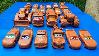 Clean up muddy minicars & disney car convoys! Play in the garden