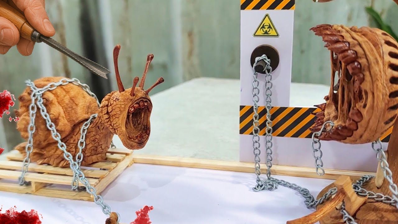 Top Artist Reveals Best Zombie Wood Carving Techniques