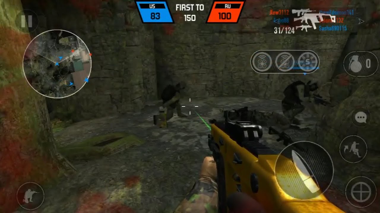 Bullet Force: Team Deathmatch on Woods