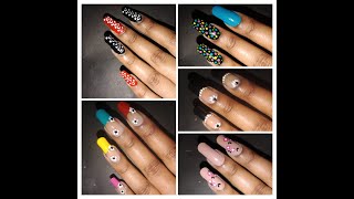 How to nail art💅💅 designs at home #shortvideo #trending #youtubeshorts #viral #naildesign #youtube