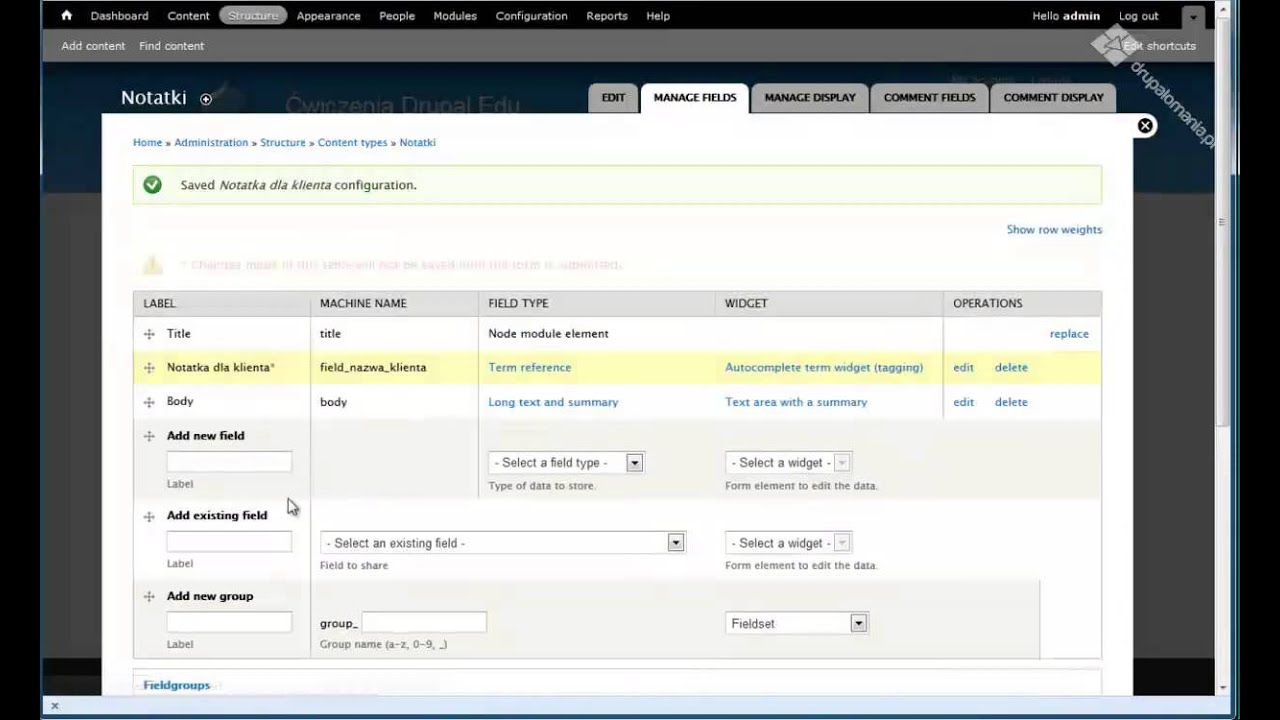 [T1] System mini - notatki