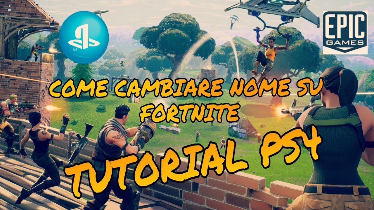 CAMBIARE NOME SU FORTNITE PS4/XBOX - YouTube