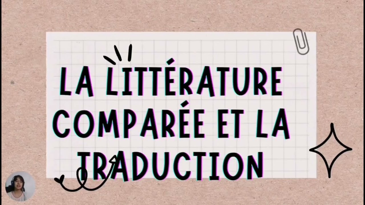 Histoire de la littérature comparée - Groupe 3