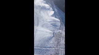 Snowmaking has begun!