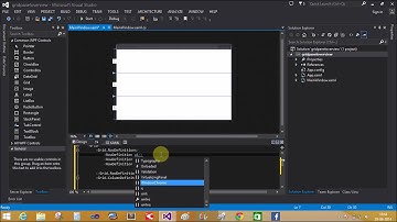 How to use Grid panel in WPF