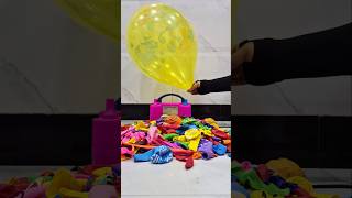 Inflating and deflating video of balloons #asmr #balloon #poppballons #trending #oodlysatisfying