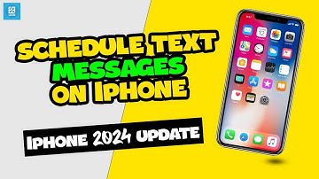 How to Schedule Text Messages on iPhone iPad 2025   Full Guide