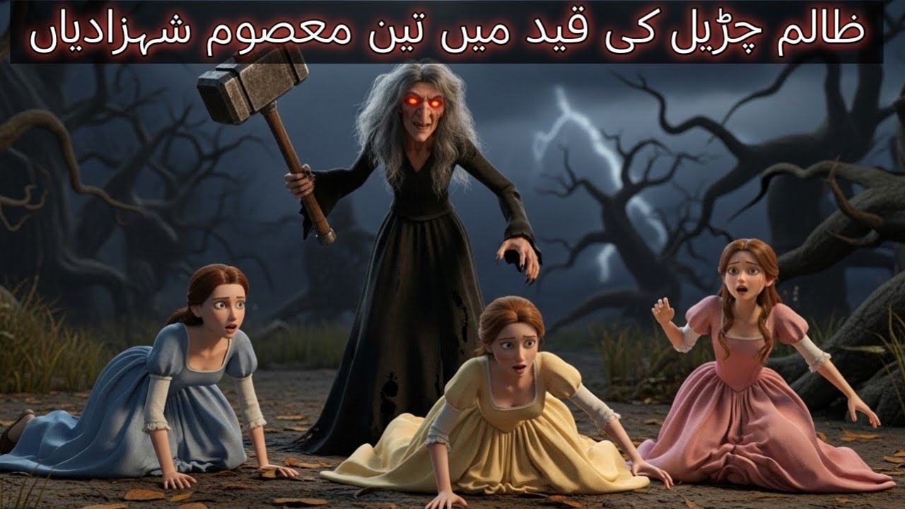 Three Innocent Princesses |  Urdu Stories | Hindi fairy tales |  