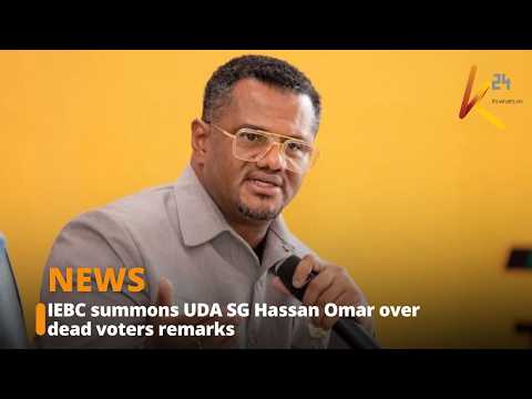 IEBC summons UDA SG Hassan Omar over dead voters remarks
