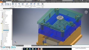 Inventor Mold Design | Part 6 Combine Core & Cavity