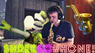 SHREKSOPHONE on saxophone (Shrekophone)