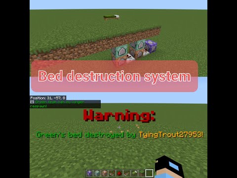 BEDWARS BED DESTRUCTION SYSTEM | How to make |