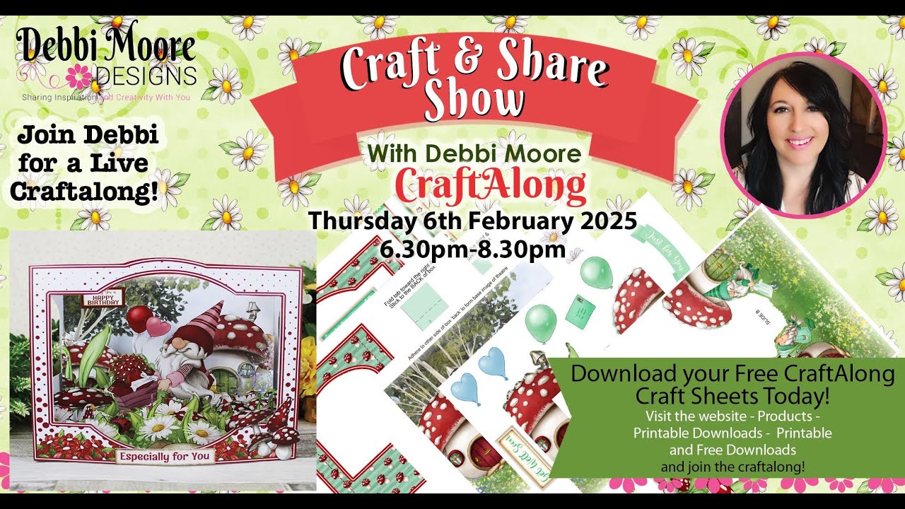 Craft and Share Craft-a-long Show 6th Feb 25 - YouTube