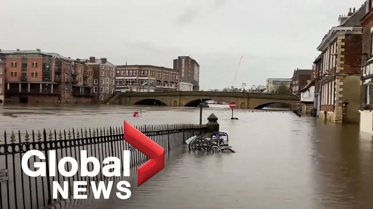 Storm Christoph floods parts of UK, dozens evacuated