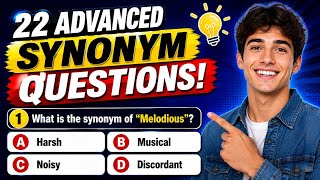 Synonyms Practice Video 🎯 | Smart English | Proper Explanation | Vocabulary Practice | Exams PYQs  Introduction To Smart Synonyms