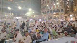 SUASANA HARI MAULID NABI TADI MALAM DI MASJIDIL HARAM JAMAAH SEMAKIN MEMBELUDAK 