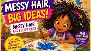 Bedtime Story for Kids | Her Hair Joined the Painting?! 🎨