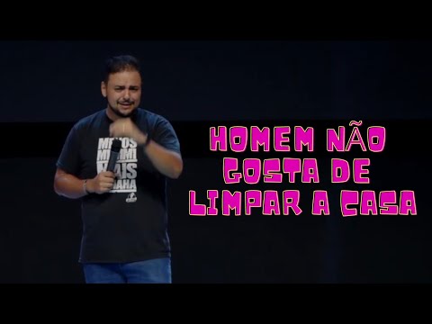 HOMEM NÃO GOSTA DE LIMPAR A CASA | Stand Up Comedy com Paulo Zamparo