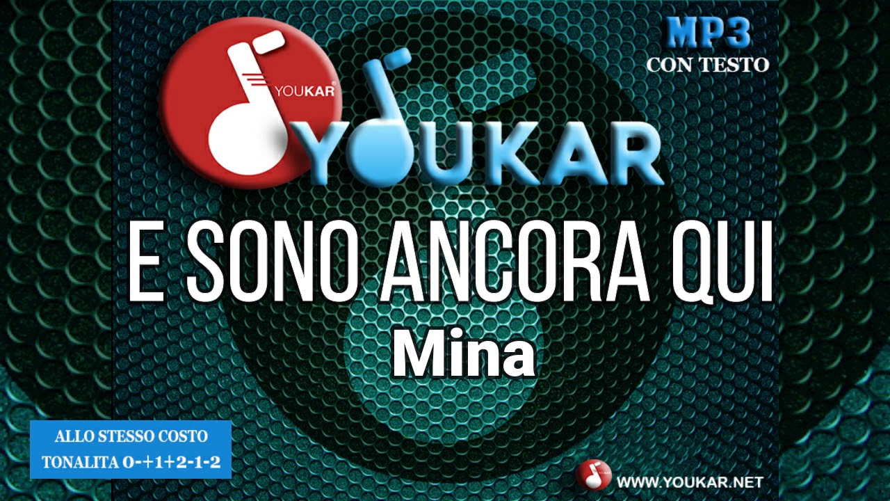 Karaoke Mina E sono ancora qui YouTube